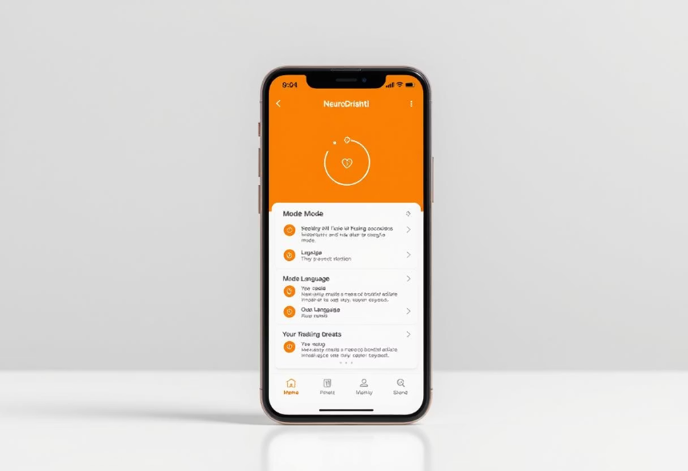 NeuroDrishti Mobile App Interface